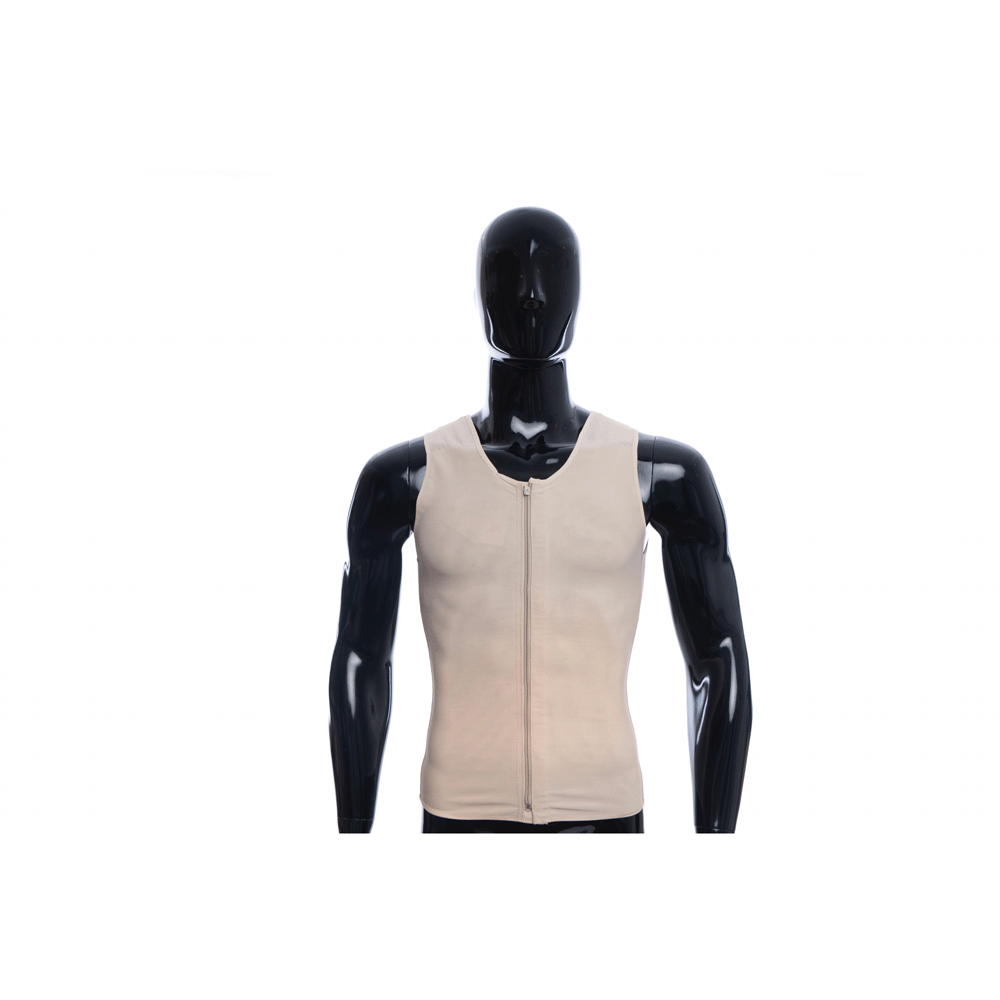 مشد Model No. 1617 Male vest with zipper