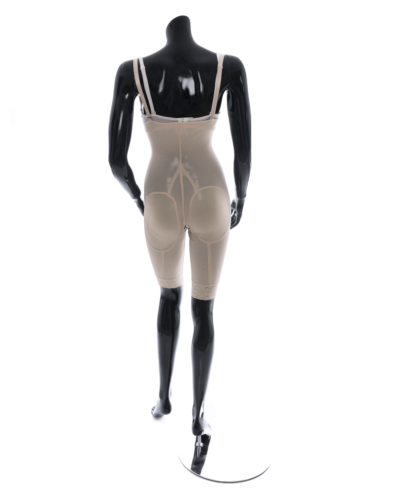 مشد Model No. 1621 Body shaper Strapless 3/4 Leg with Lycra buttocks